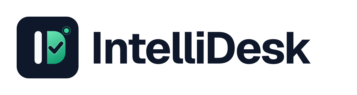 IntelliDesk logo, for light backgrounds